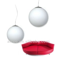 hot sell popular cheap price white round glass single hanging ceiling pendant chandelier