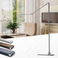 Multifunctional USB Charging Foldable Led Floor Lamp for Decorate Hotel Reading Led Standing Lamp